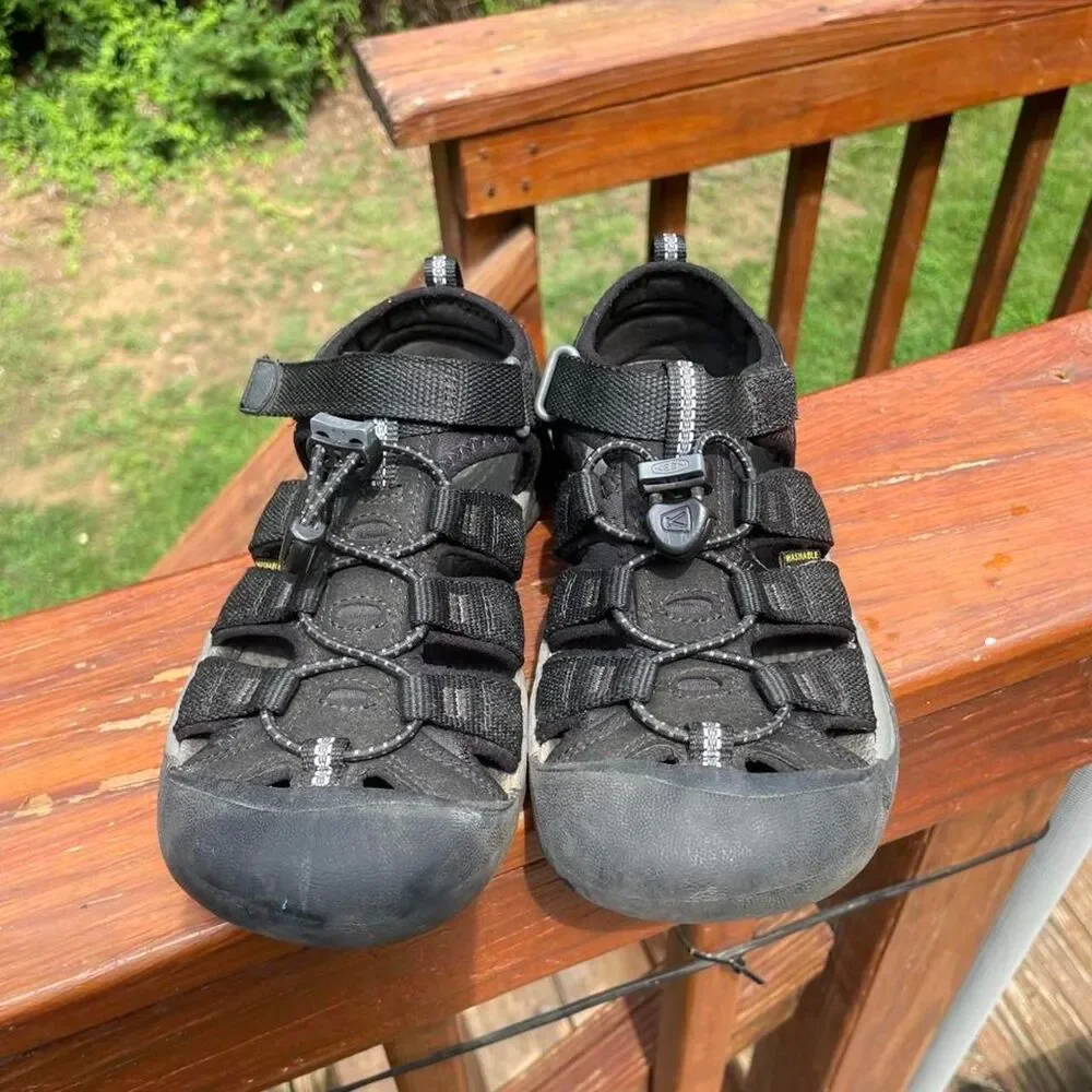 Keen Youth 2 H2 Newport Black Waterproof Hiking Walking Sandals